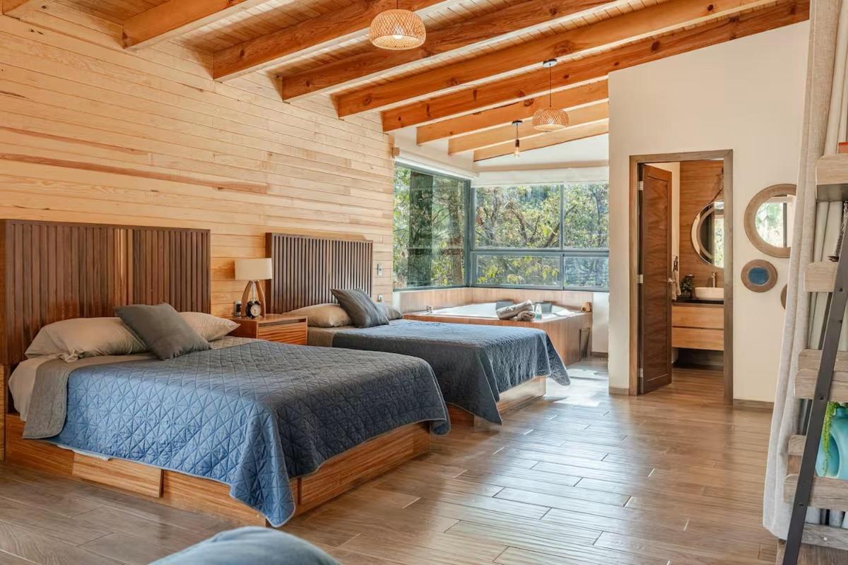 Cabanas Canada Del Ciervo Мазамитла Экстерьер фото